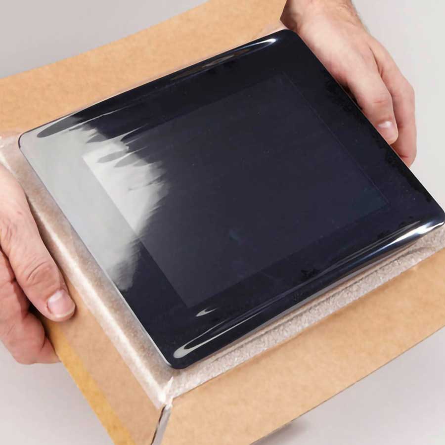 Korrvu Secure Box protecting electronics during transit
