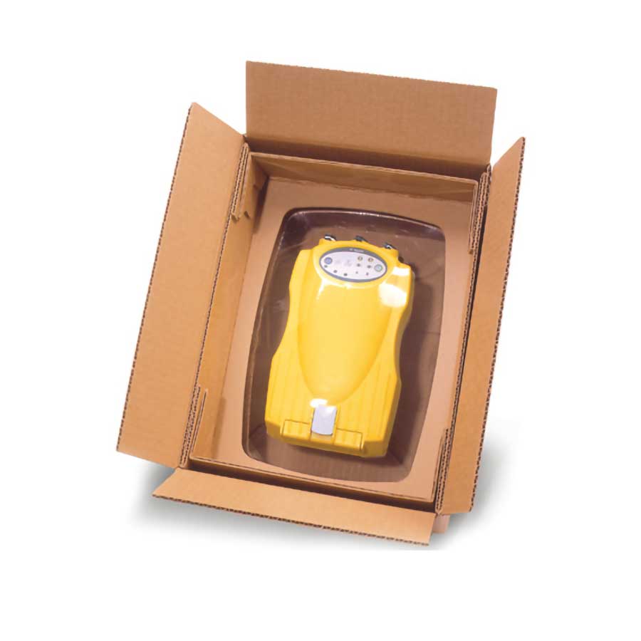 Korrvu packaging solution with custom fit for fragile items