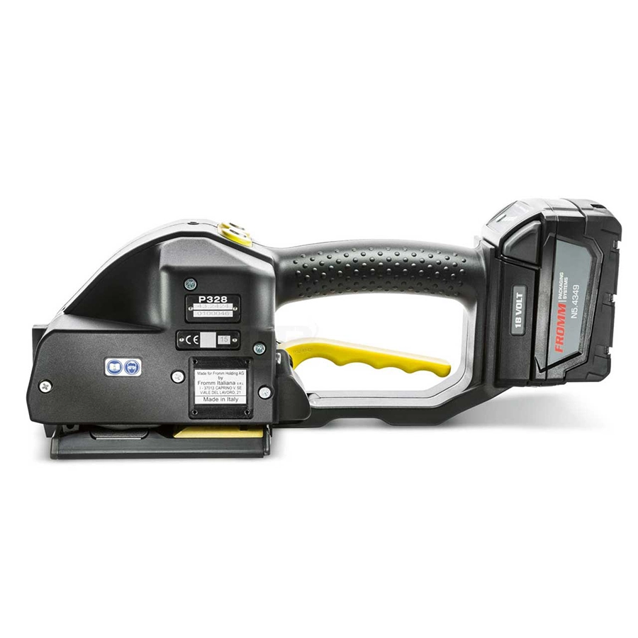 P328-Battery-Powered-Strapping-Tool Tool for Polypropylene and Polyester Strapping