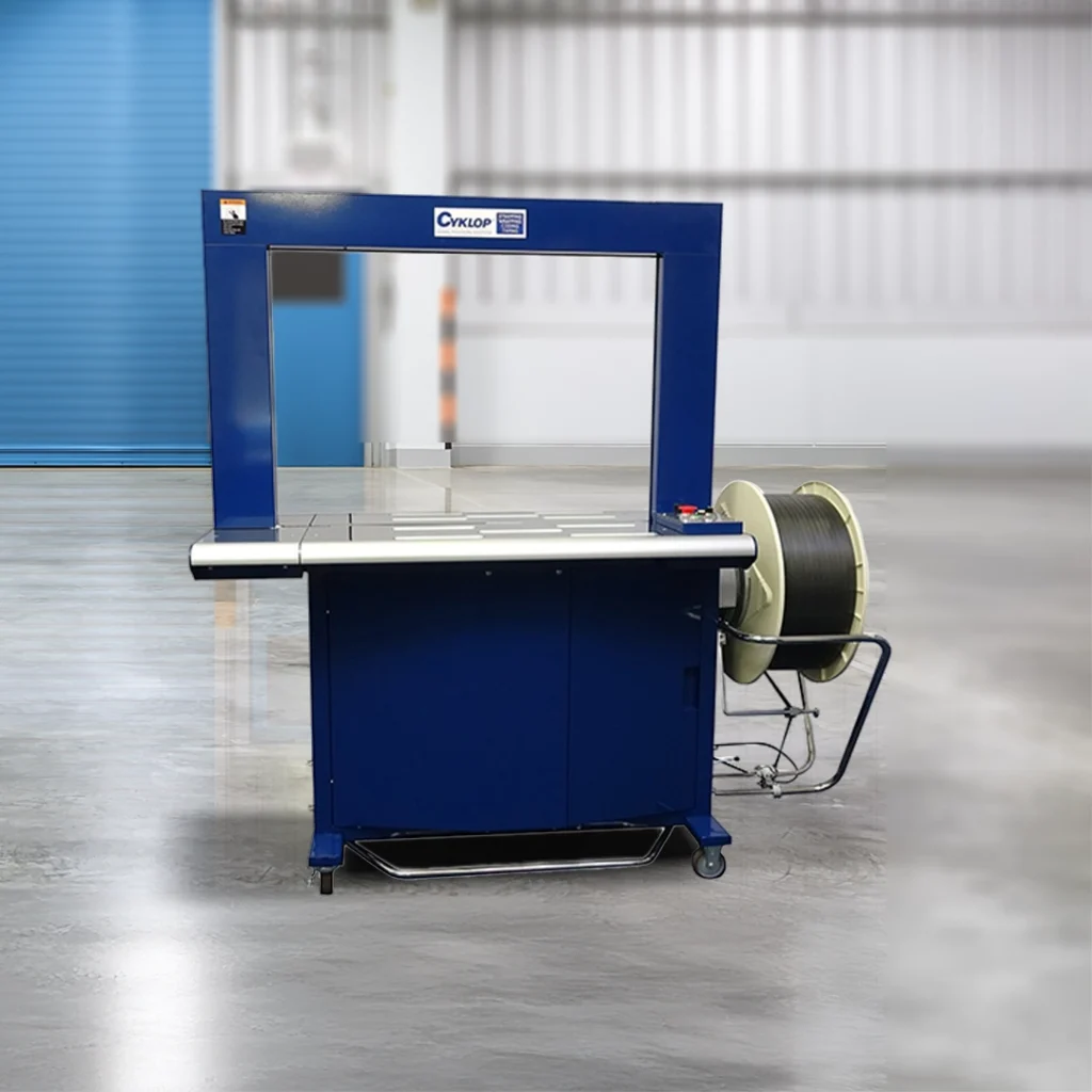 Cyklop Ampag Boxer II automatic strapping machine