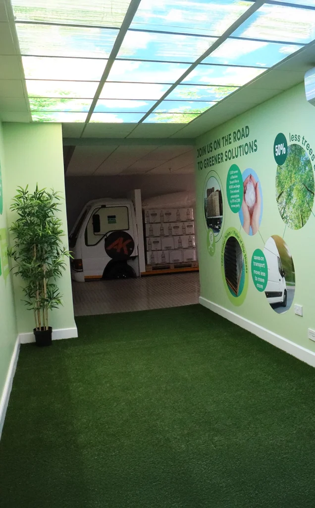 Packaging Products and machines showroom