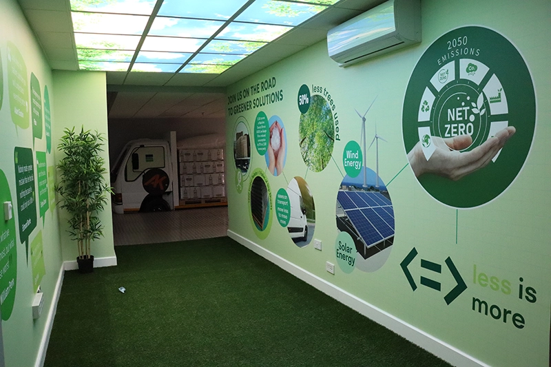 Innovative packaging solutions demonstration at the Centre of Excellence