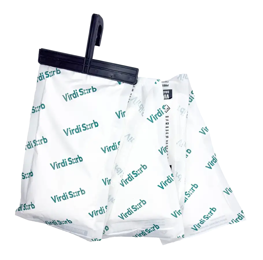 VirdiSorb cargo moisture control desiccant for shipping containers